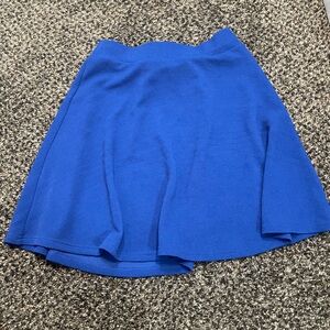 Blue Skater Skirt